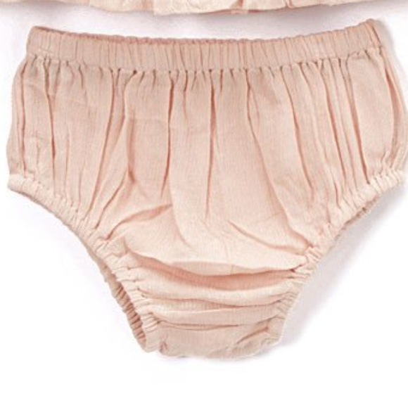 NEW Boho Kids Blush Lace Infant Dress - Picture 4 of 6